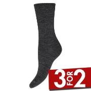 Decoy Strømper Wool Socks Grå Str 37/39 Dame