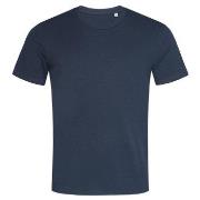 Stedman Clive Relaxed Men Crew Neck Marine ringspunnet bomull Large He...