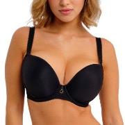 Freya BH Fascinate UW Moulded Plunge T-Shirt Bra Svart E 85 Dame