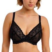 Freya BH Quinn Underwire Plunge Bra Svart E 85 Dame