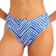 Freya Fiji Falls High Waist Bikini Brief Hvit/Blå Small Dame