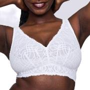 PrimaDonna BH Salerno Wireless Bralette Benhvit G 80 Dame
