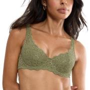 Triumph BH Amourette Wired Bra With Lace Oliven A 80 Dame