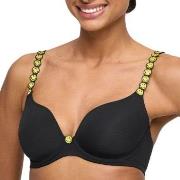 Marie Jo BH Tom Heart Shaped Padded Bra Svart/Gul C 75 Dame