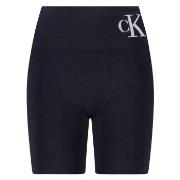 Calvin Klein Women Biker Shorts Svart polyamid Large Dame