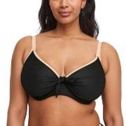 Swegmark Bahamas Bikini Underwire Bra Svart m Beige C 80 Dame