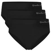 Bamboo basics Truser 3P Belle Seamless Full Brief Svart XX-Large Dame