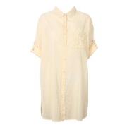 Missya Siena Beach Shirt Benhvit bomull Medium Dame