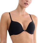 Triumph BH Pure Micro Push Up Bra With Front Closure Svart D 85 Dame