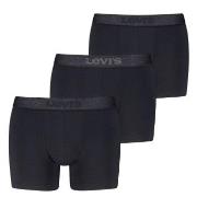 Levis 3P Logo Boxer Briefs Svart bomull Large Herre