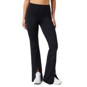 Björn Borg Studio Flared Slit Tights Svart X-Small Dame