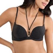 Triumph Summer Sunset WHU Sweet Heart Bikini Top Svart B 40 Dame