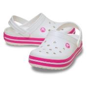 Crocs Crocband Clog Kids Rosa/Hvit US C11 (EU 28-29) Barn
