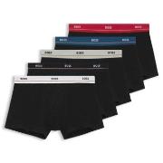 BOSS 5P Essential Trunks Svart bomull X-Large Herre