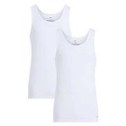 Nike 2P Essential Cotton Tank Top Hvit bomull X-Large Herre