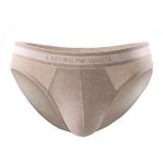 Armani Stretch Cotton Brief Beige bomull Small Herre