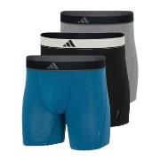 adidas 3P Active Micro Flex Boxer Brief Grå/Blå polyester XX-Large Her...
