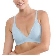 Sloggi BH ZERO Feel Bliss Push-Up Bra Lysblå S+ Dame
