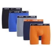 Nike 5P Essentials Cotton Stretch Boxers Oransje bomull X-Large Herre