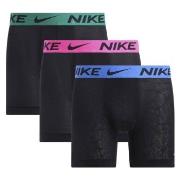 Nike 6P Essentials Micro Boxer Brief Svart Mønster polyester Large Her...