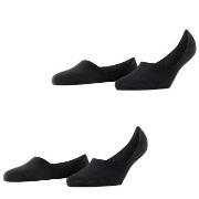 Burlington Strømper 2P Everyday Women Invisibles Svart Str 39/40 Dame