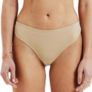 Bread and Boxers Modal Thong Truser 2P Beige modal X-Small Dame