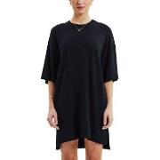 Bread and Boxers T-Shirt Dress Svart viskose Medium Dame