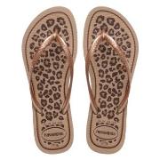 Havaianas Slim Animals Brun/rosa Str 35/36 Dame