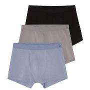Bread and Boxers Boxer Briefs 3P Svart/Blå økologisk bomull Medium Her...