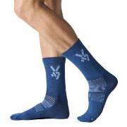 Sege Glide Light Wool Ski Socks Strømper Marine/Blå Str 37/39