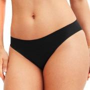 Calida Truser Natural Skin Seamless Brazilian Brief Svart X-Small Dame