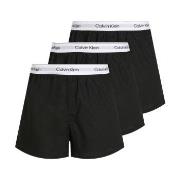 Calvin Klein 3P Slim Boxers Svart bomull XX-Large Herre