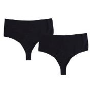 Pierre Robert Truser 2P Invisible Micro High Waist String Svart X-Larg...