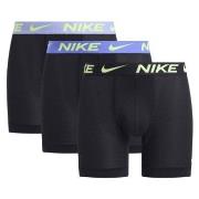 Nike 6P Essentials Micro Boxer Brief 241 Svart/Blå polyester Small Her...