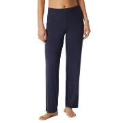 Schiesser Mix and Relax Long Modal Pants Marlene Mørkblå modal 34 Dame