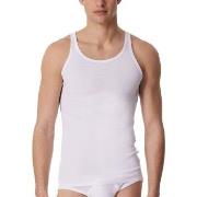 Schiesser Original Classics Rib Undershirt 3XL-6XL Hvit bomull 6XL Her...