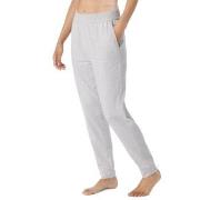 Schiesser Mix and Relax Long Pants With Cuff Lysgrå bomull 36 Dame
