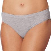 Schiesser Truser Pure Rib Organic Cotton Rio Briefs Lysgrå 40 Dame
