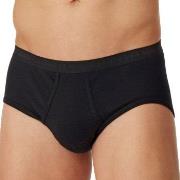 Schiesser 2P Original Classics Fine Rib Sport Briefs Svart bomull XX-L...