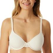 Schiesser BH Unique Cotton Wired Bra Krem bomull B 85 Dame