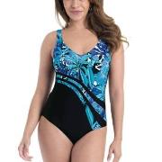 Anita Luella Swimsuit Svart/Blå C 46 Dame