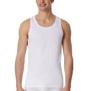 Schiesser Long Life Cotton Undershirt Hvit bomull Large Herre