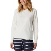 Schiesser Mix and Relax Cotton Longsleeved Shirt Benhvit bomull 38 Dam...