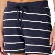 Schiesser Women Mix and Relax Cotton Shorts Marine Stripet bomull 46 D...