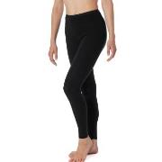 Schiesser Luxury Leggings Svart bomull 42 Dame