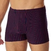 Schiesser Organic Cotton Boxershort Rød/Blå  bomull X-Large Herre