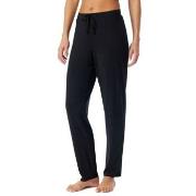 Schiesser Women Mix and Relax Straight Pants Svart modal 36 Dame