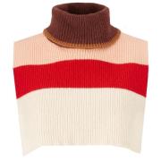 Becksöndergaard Colby Block Bib Neck Fiery Red One Size