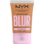 NYX Professional Makeup Bare With Me Blur Tint Foundation 08 Golden Li...