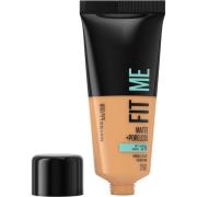 Maybelline Fit Me Matte & Poreless Foundation Sun Beige 250 - 30 ml